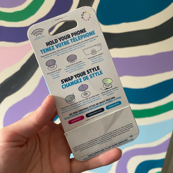 Panda PopSocket PopGrip Phone Accessory - Picture 2 of 2